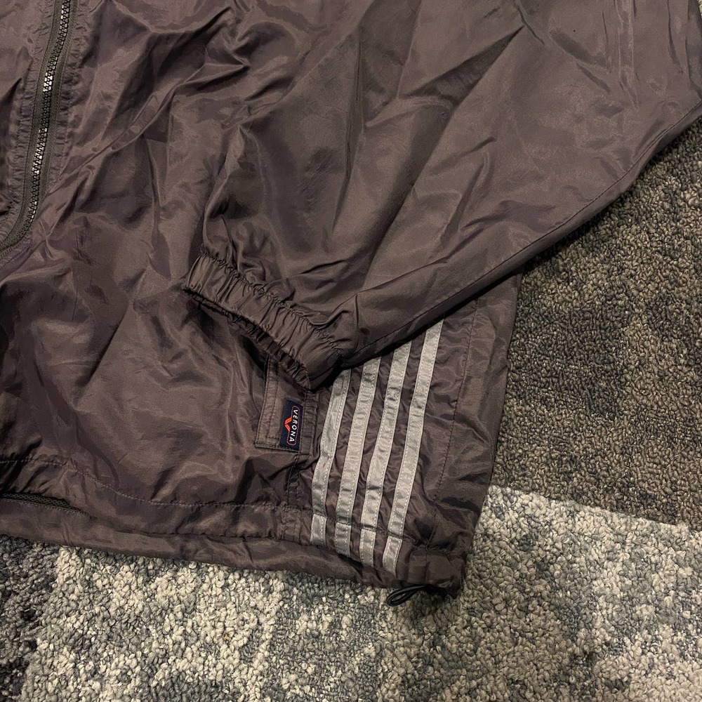 Verona Windbreaker Full Zip Gray Jacket Men's XL - Picture 3 of 7